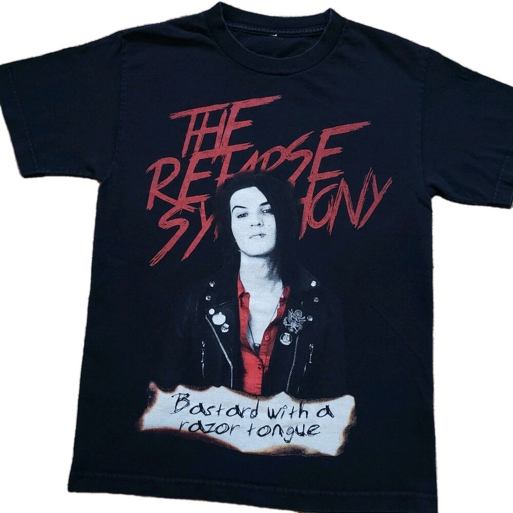 2013 The Relapse Symphony Razor Tongue Sz XS Unisex Black Hot Topic T-Shirt Punk